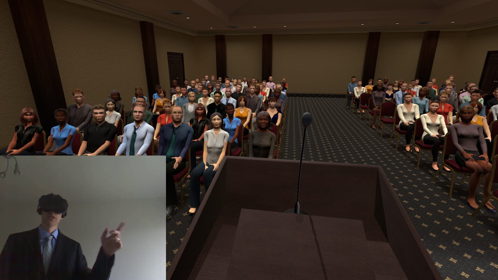 Corporate Public Speaking Training with VR