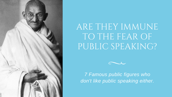famous people who fear public speaking
