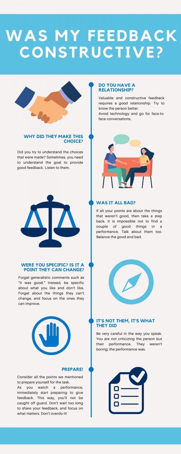 How to give truly constructive feedback - Virtual Orator