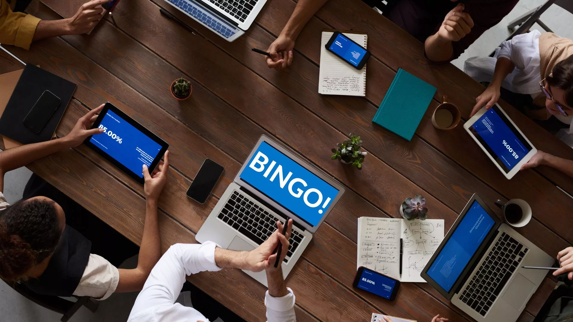 Bingo Game: Speaking in a meeting